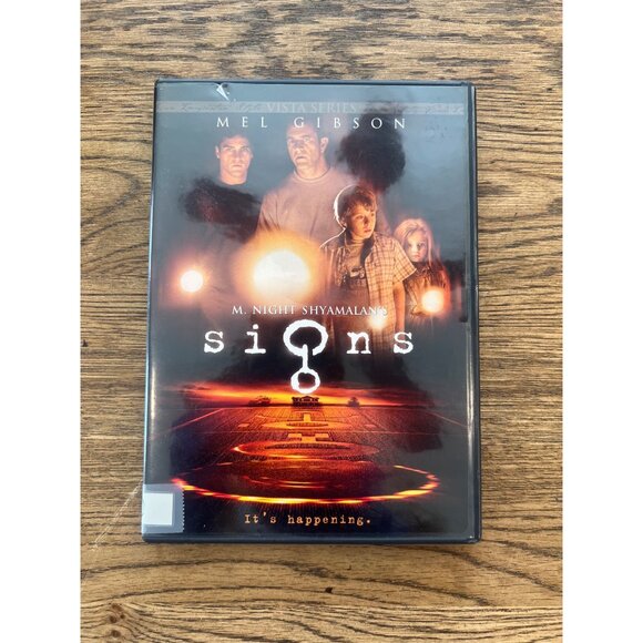 Signs 2002 DVD Thriller Mel Gibson Joaquin Phoenix M Night Shyamalan Pre-Owned - Picture 1 of 5